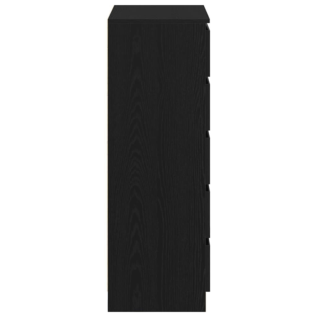 Drawer Cabinet 60X36X103 Cm Engineered Wood