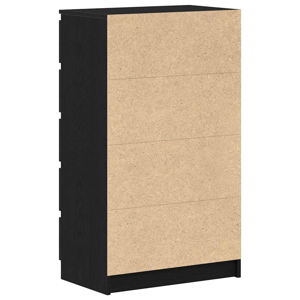 Drawer Cabinet 60X36X103 Cm Engineered Wood