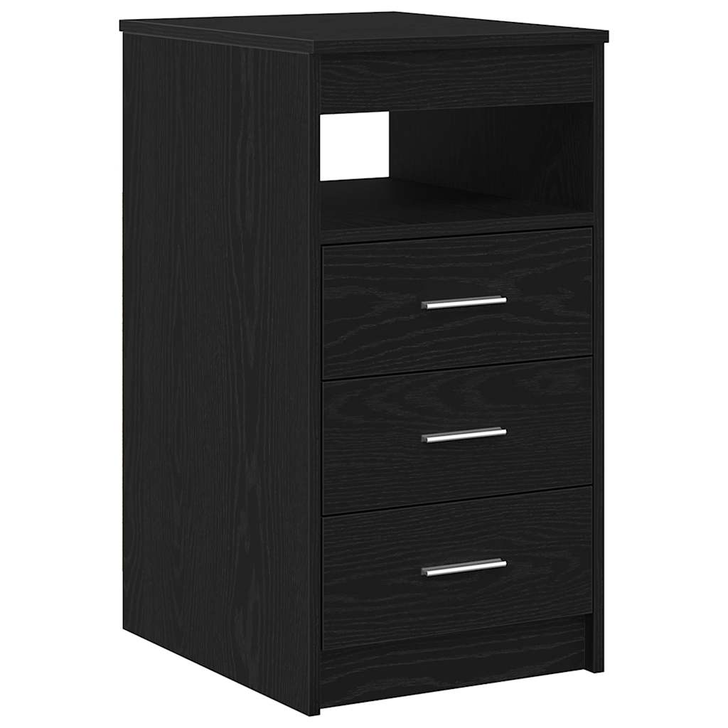 Drawer Cabinet 40X50X76 Cm Engineered Wood