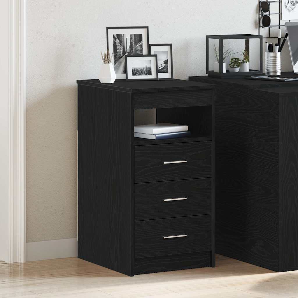 Drawer Cabinet 40X50X76 Cm Engineered Wood