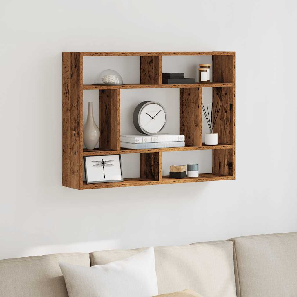 Wall Shelf 75X16X55 Cm Engineered Wood
