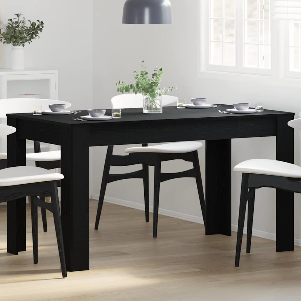 Dining Table 140X74.5X76 Cm Engineered Wood