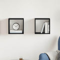 Wall Cube Shelves 2 Pcs Engineered Wood