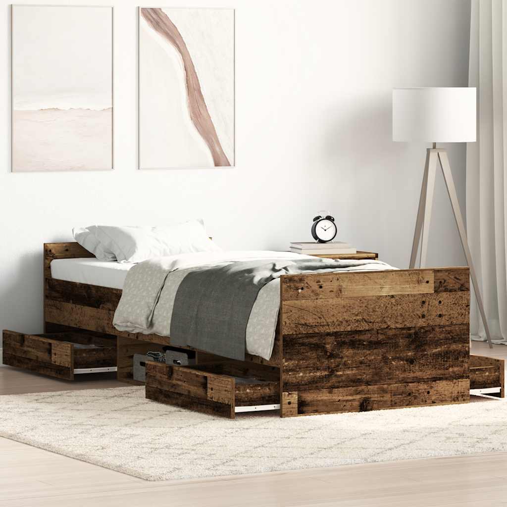 Bed Frame | | Engineered Wood, Solid Pine Wood, Plywood | Single