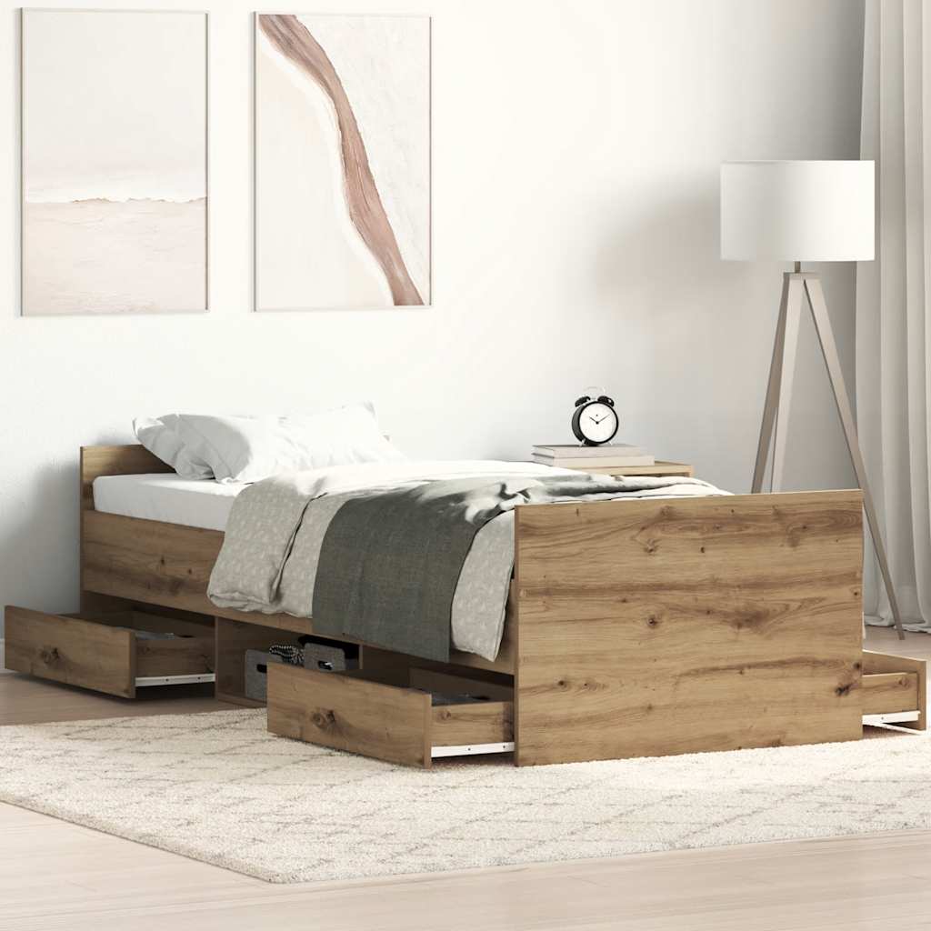 Bed Frame | | Engineered Wood, Solid Pine Wood, Plywood | Single