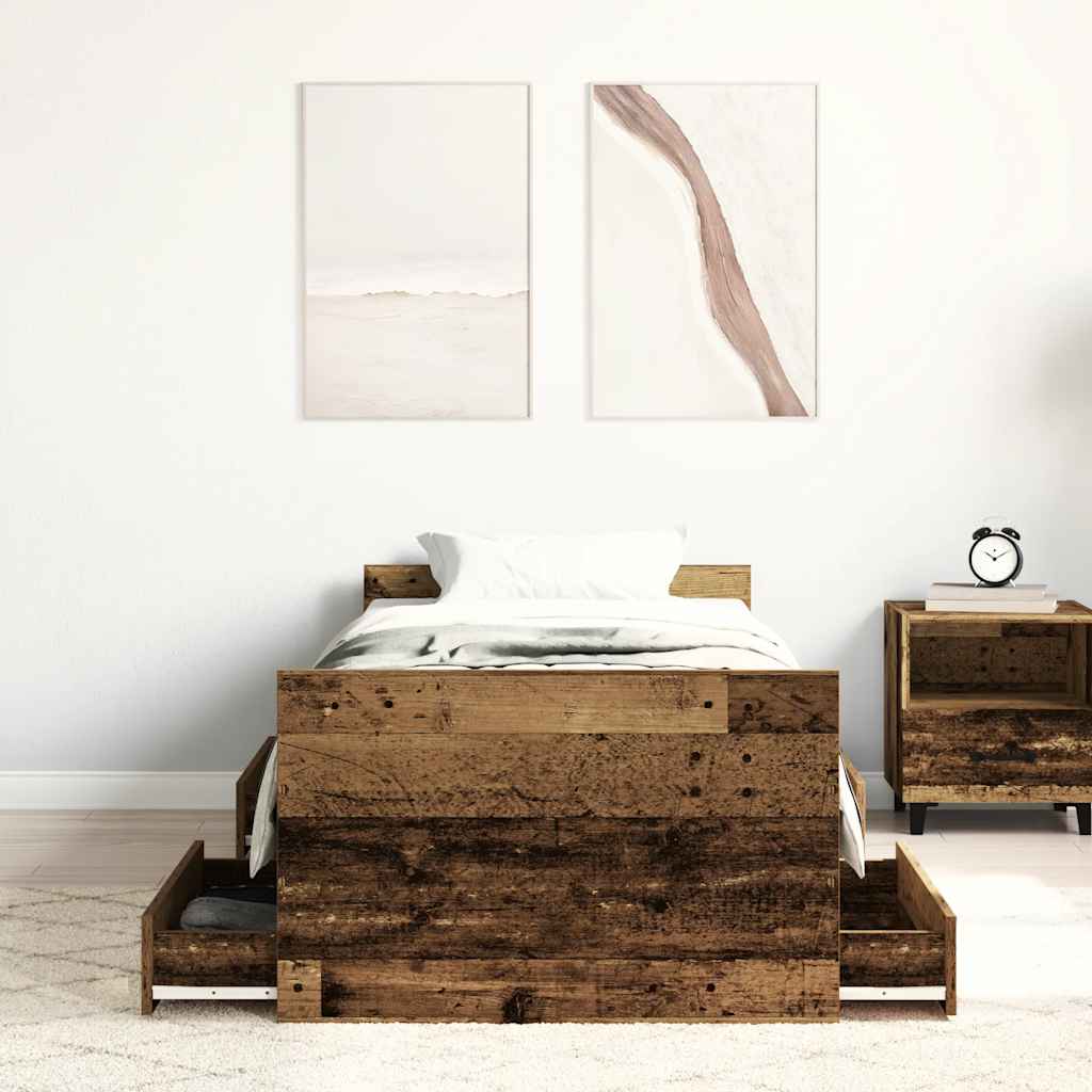Bed Frame | | Engineered Wood, Solid Pine Wood, Plywood | Single