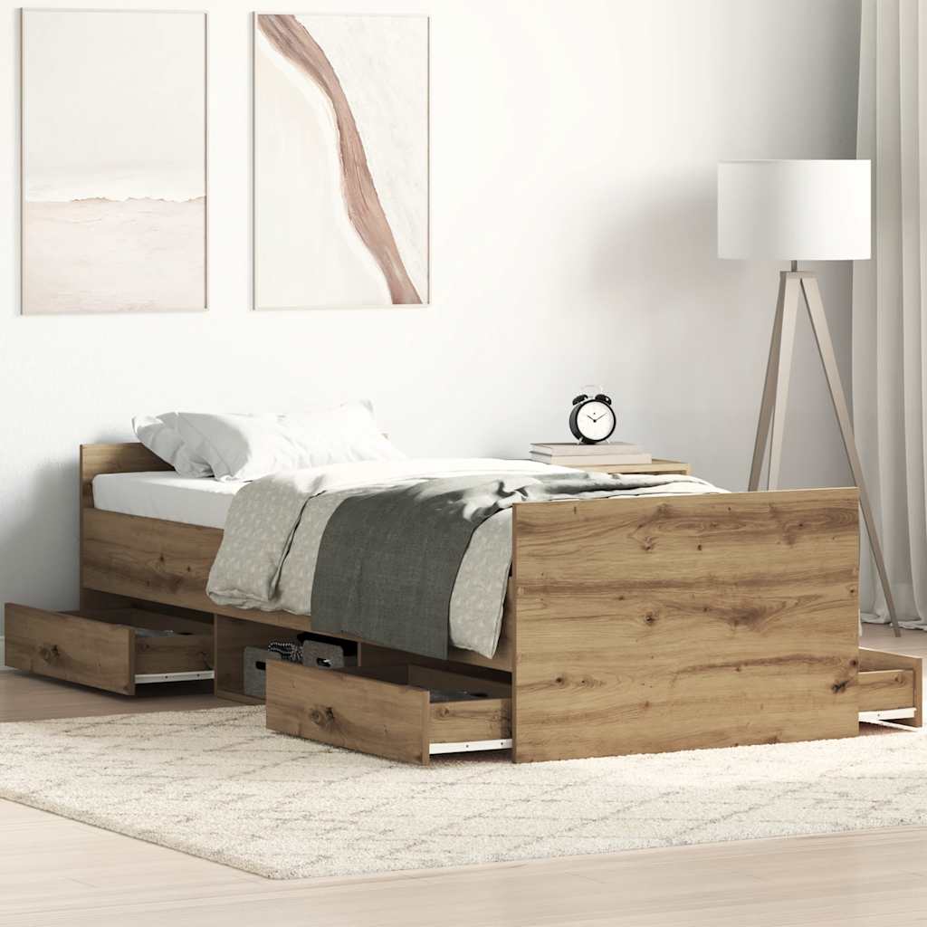 Bed Frame | | Engineered Wood, Solid Pine Wood, Plywood | Single