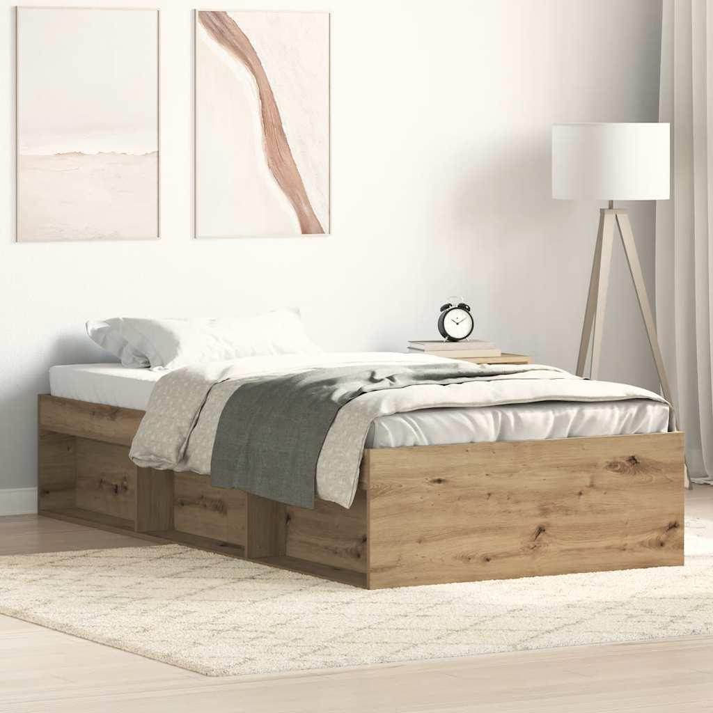 Bed Frame Without Mattress Engineered Wood