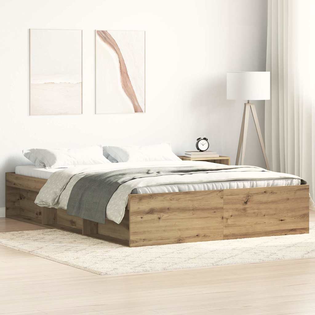 Bed Frame Without Mattress Engineered Wood