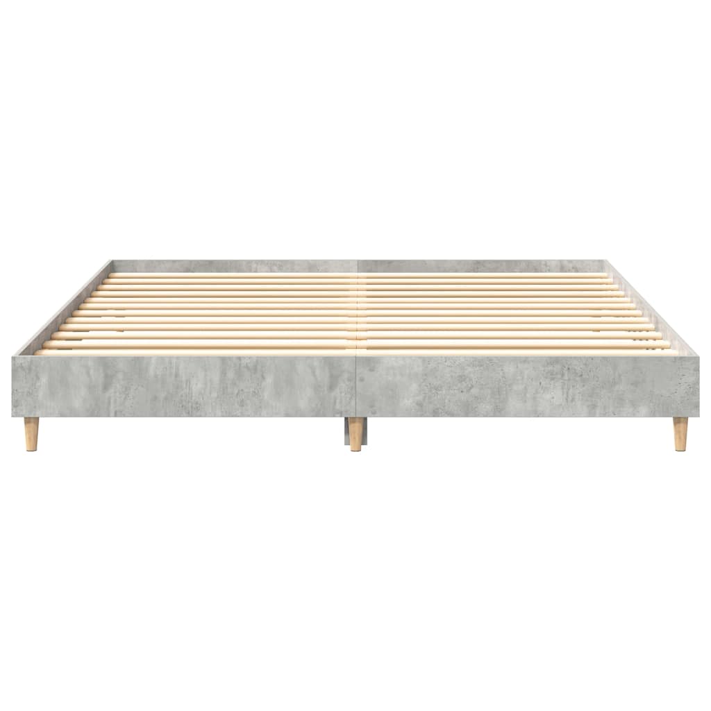 Bed Frame Without Mattress 180X200Cm Engineered Wood