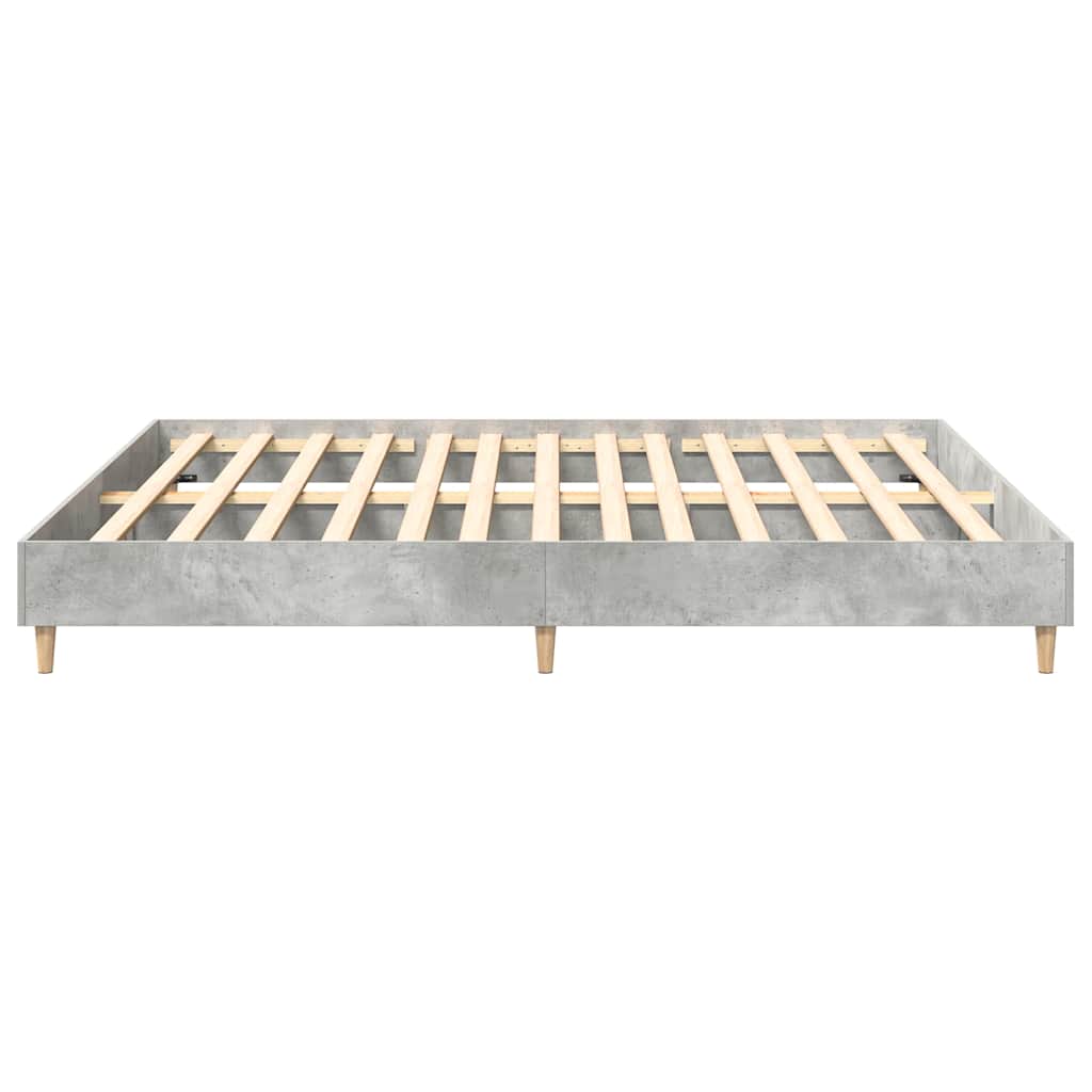 Bed Frame Without Mattress 180X200Cm Engineered Wood