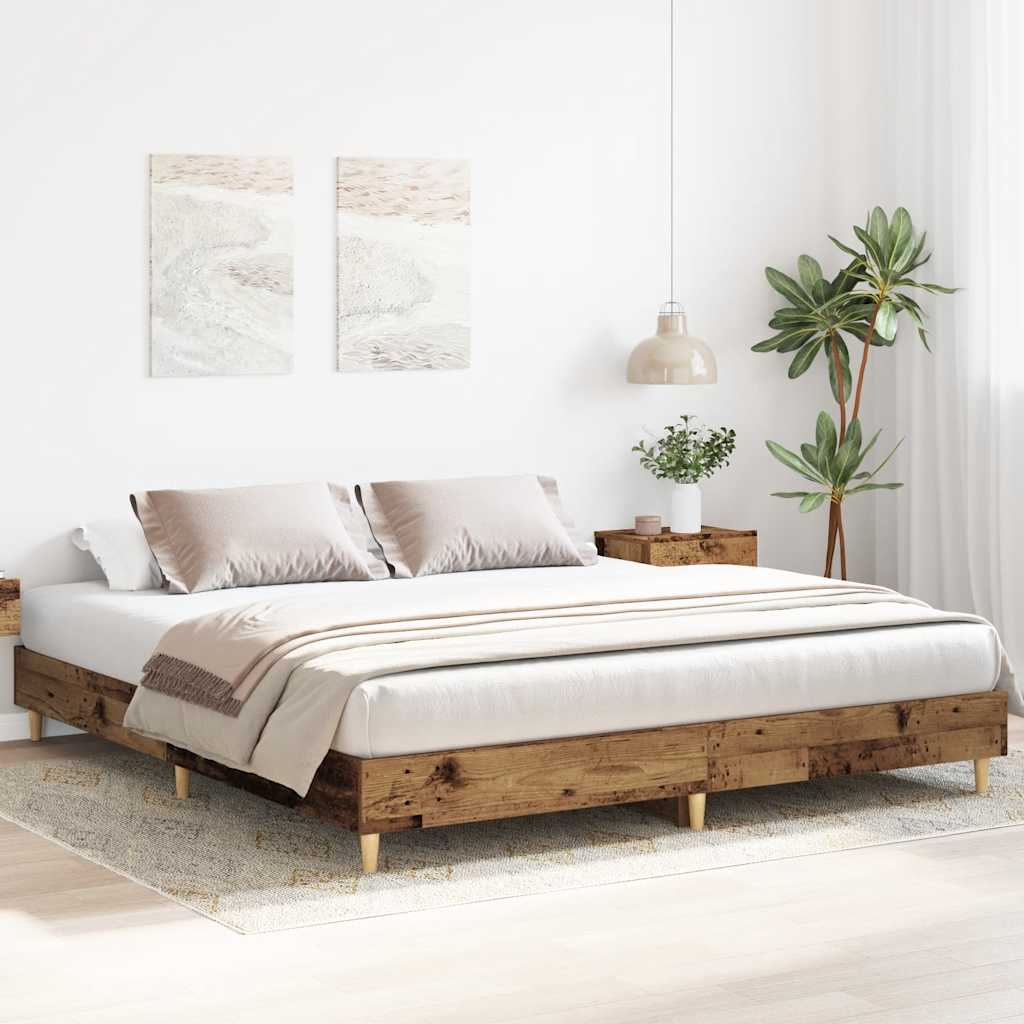 Bed Frame | | Engineered Wood | Double | Durable | Bed Frame