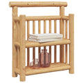 Wall Shelf With Shelf Natural 40 X 13 X 44 Cm Bamboo
