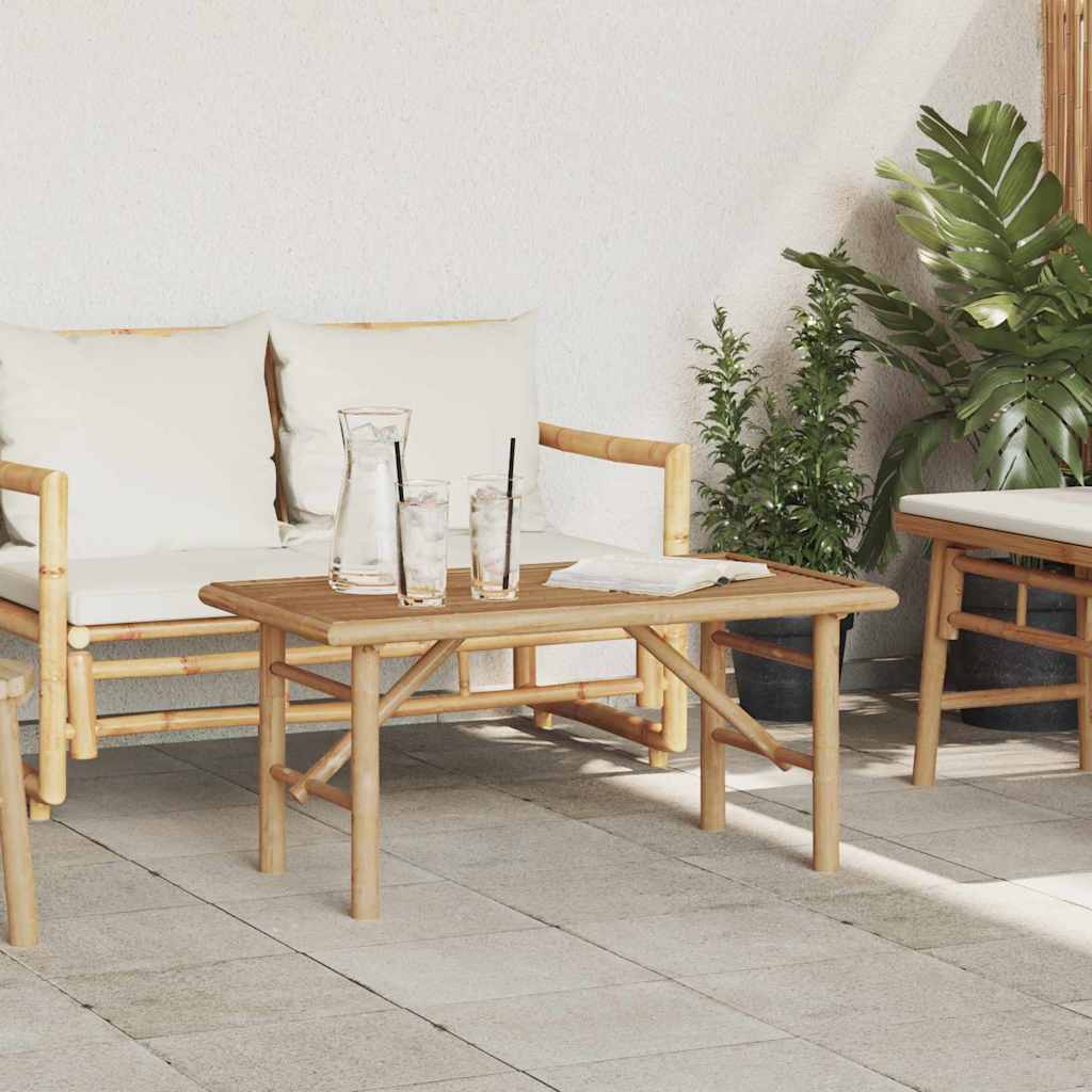 Coffee Table Brown Bamboo