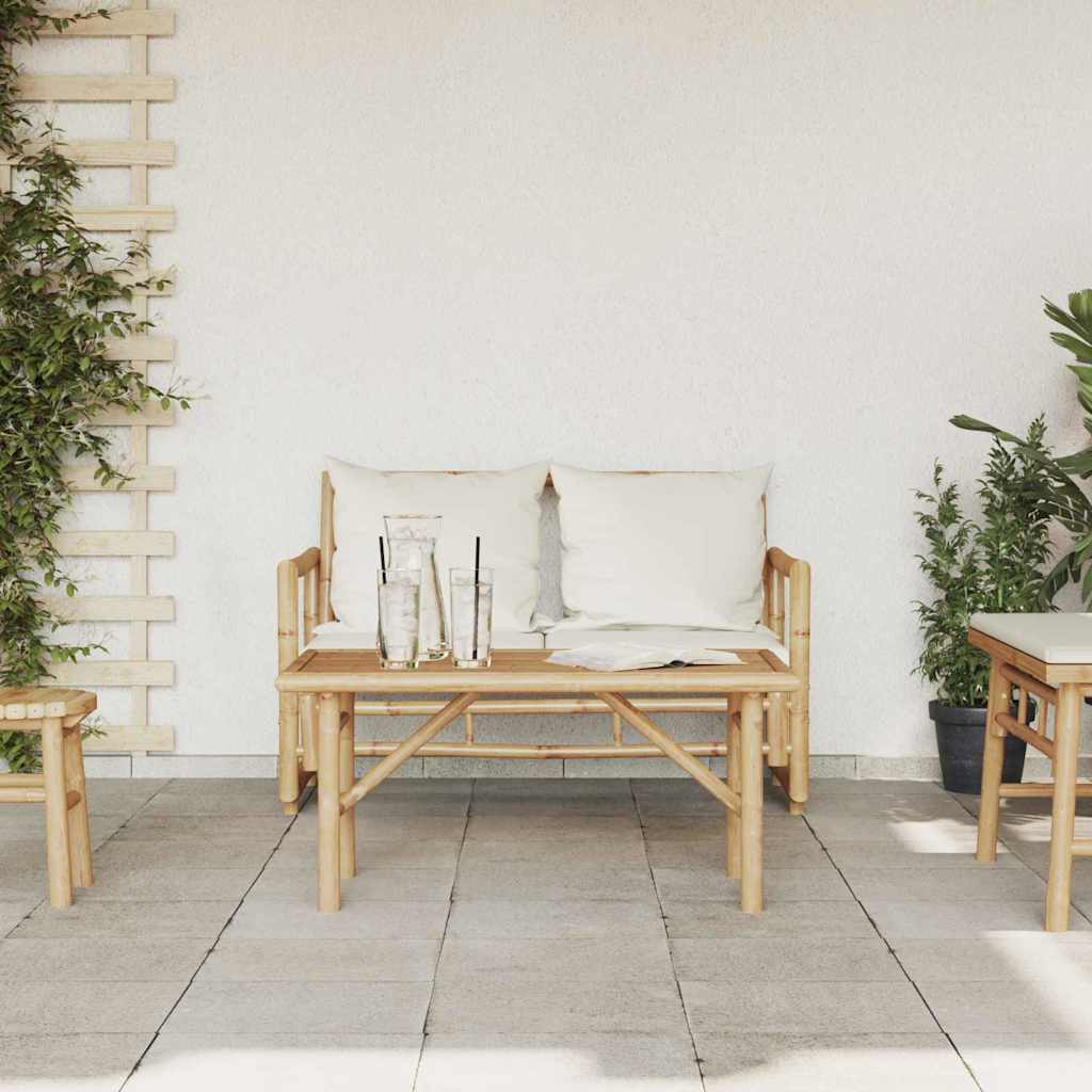 Coffee Table Brown Bamboo