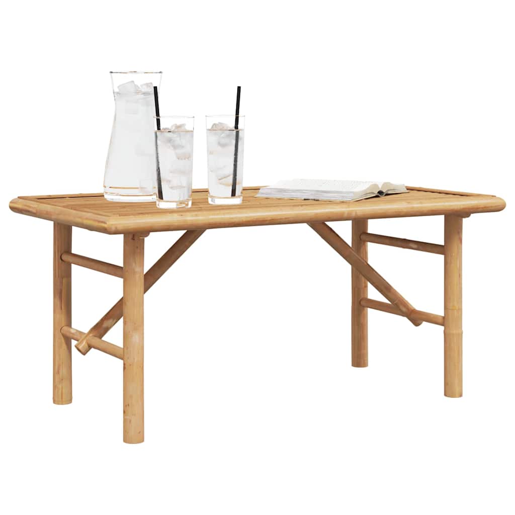 Coffee Table Brown Bamboo