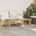 Coffee Table Brown Bamboo