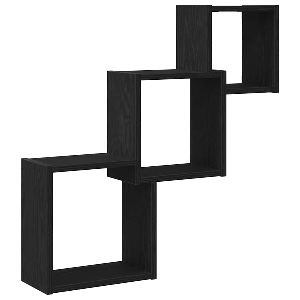 Wall Cube Shelves 68X15X68 Cm Engineered Wood