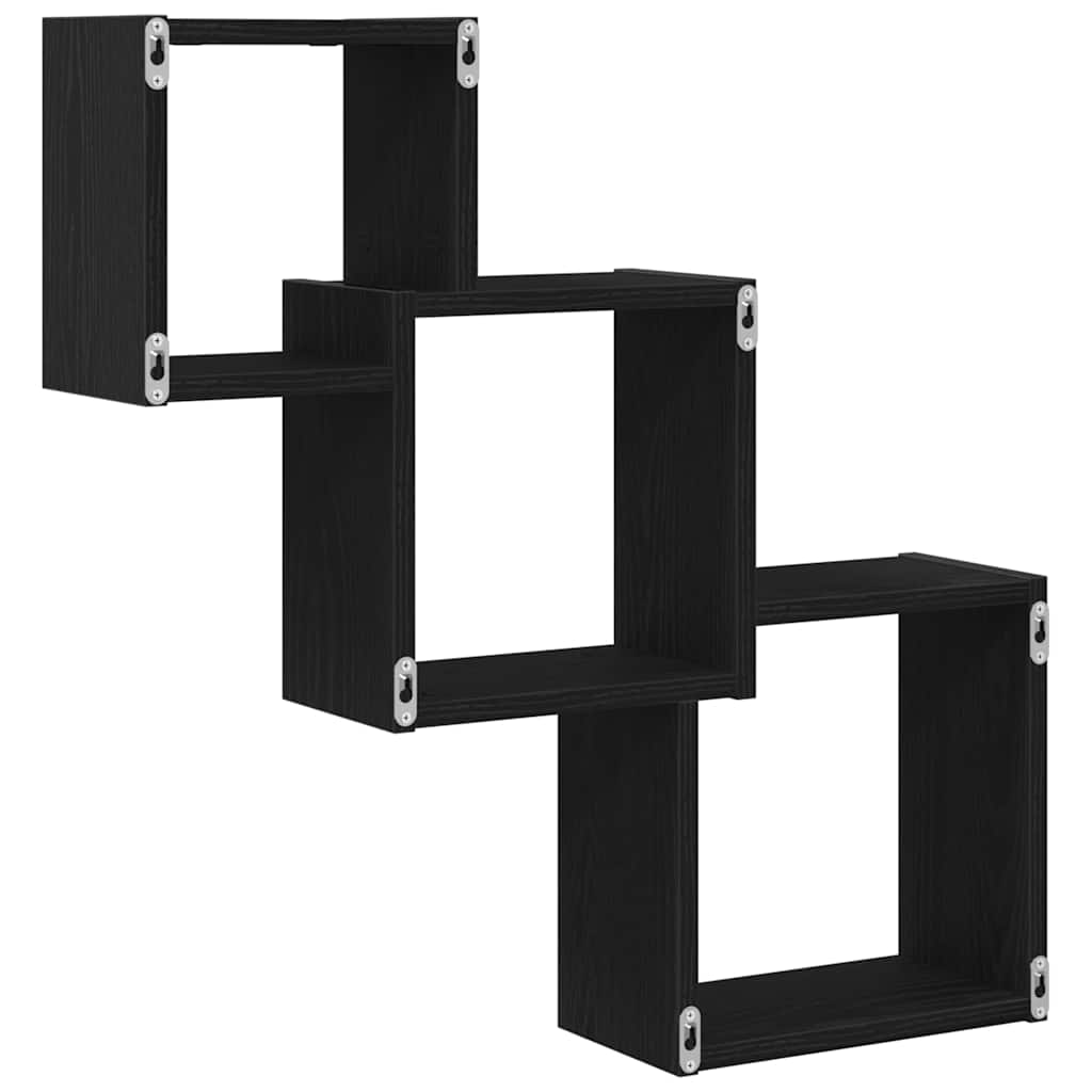 Wall Cube Shelves 68X15X68 Cm Engineered Wood