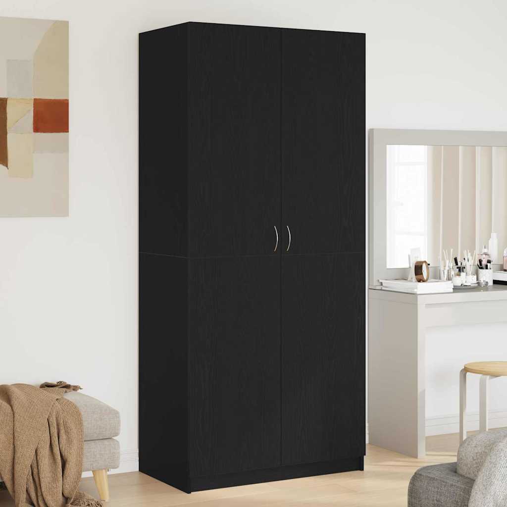 Wardrobe 90X52X200 Cm Engineered Wood