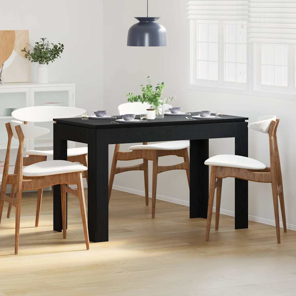 Dining Table 120X60X76 Cm Engineered Wood