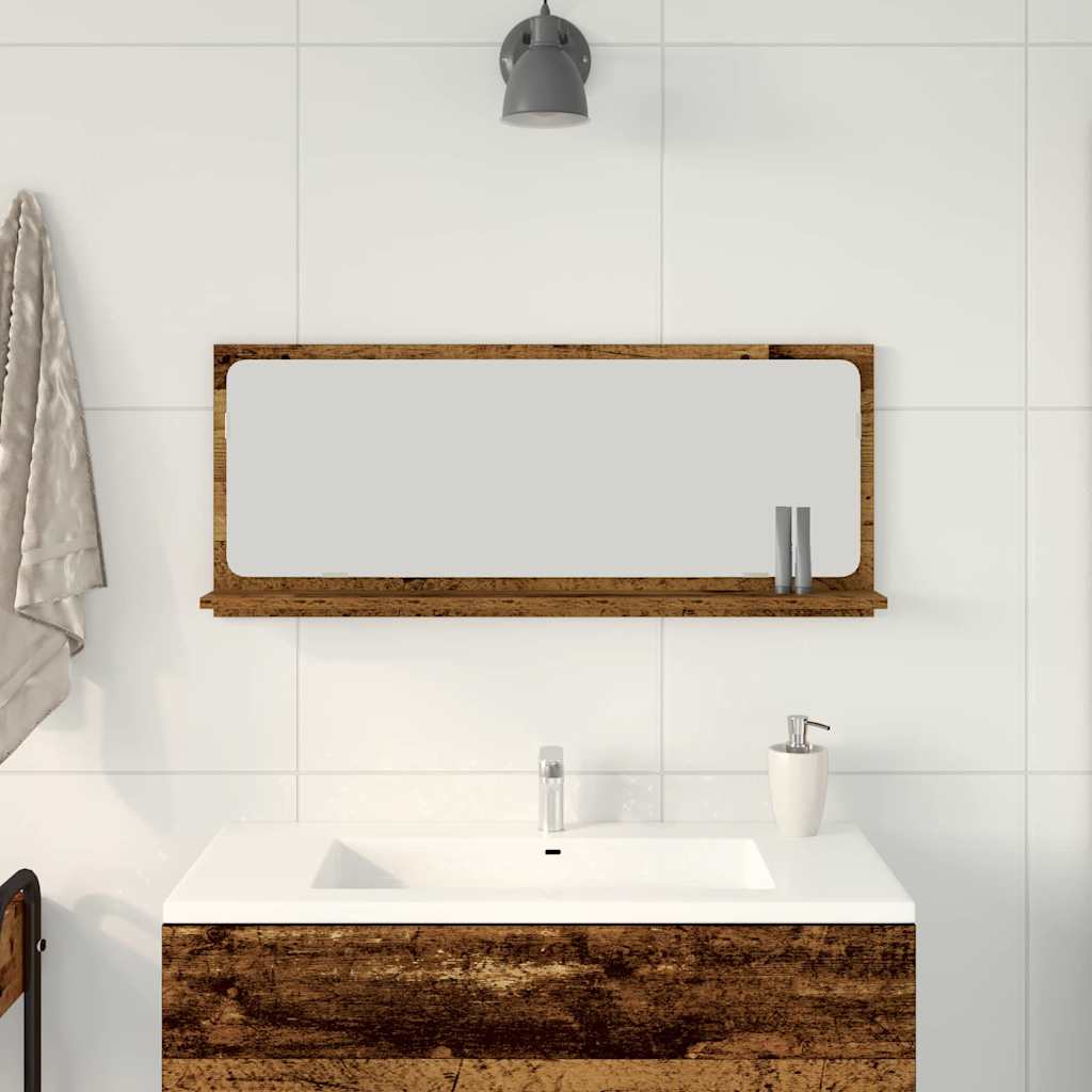 Bathroom Mirror Engineered Wood