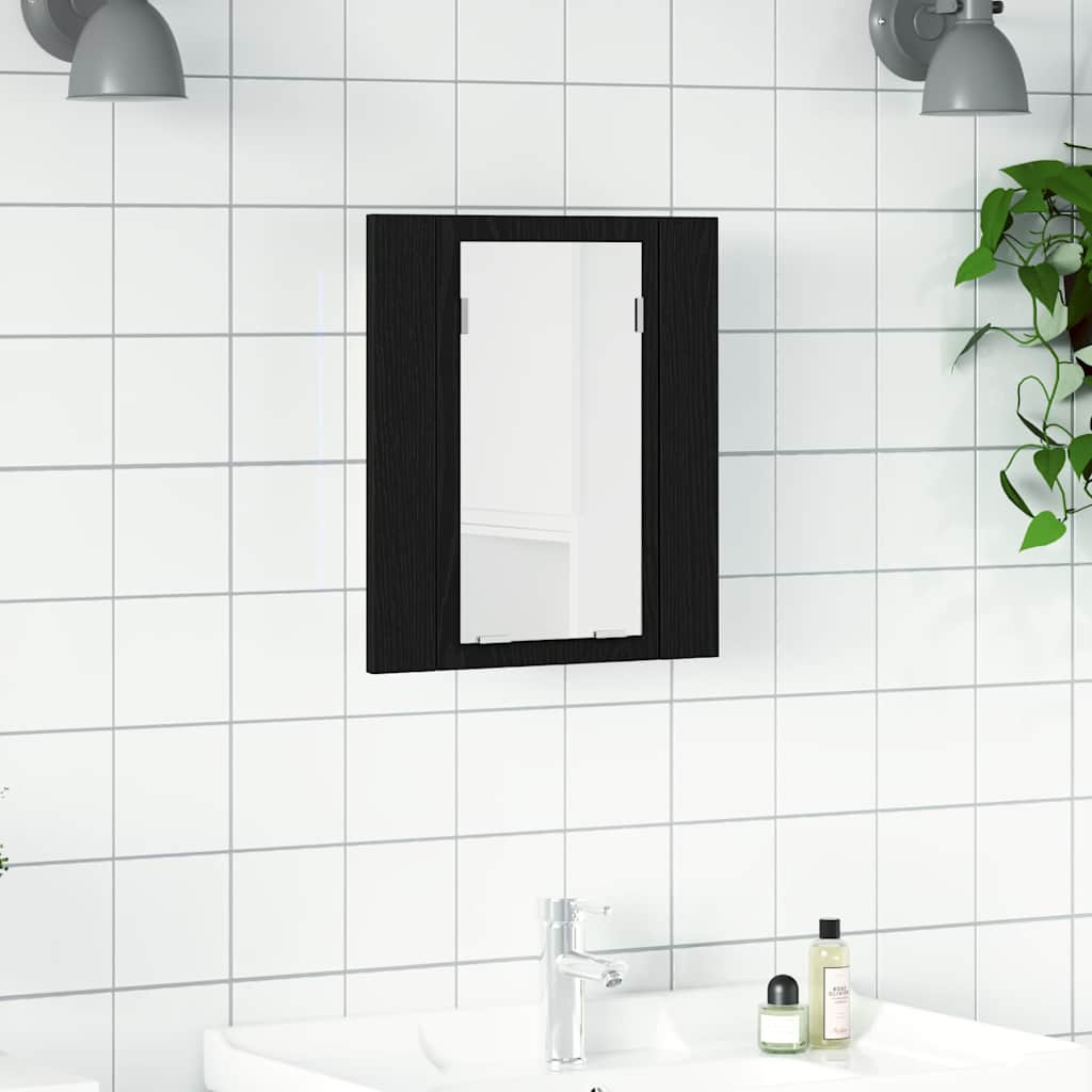 Led Bathroom Mirror Cabinet 40X12X45 Cm Acrylic