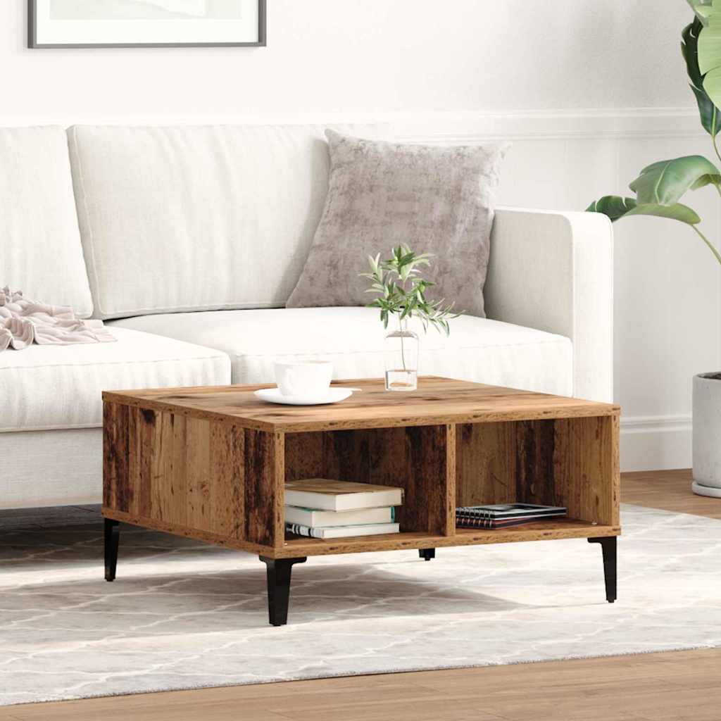 Coffee Table 60X60X30 Cm Engineered Wood
