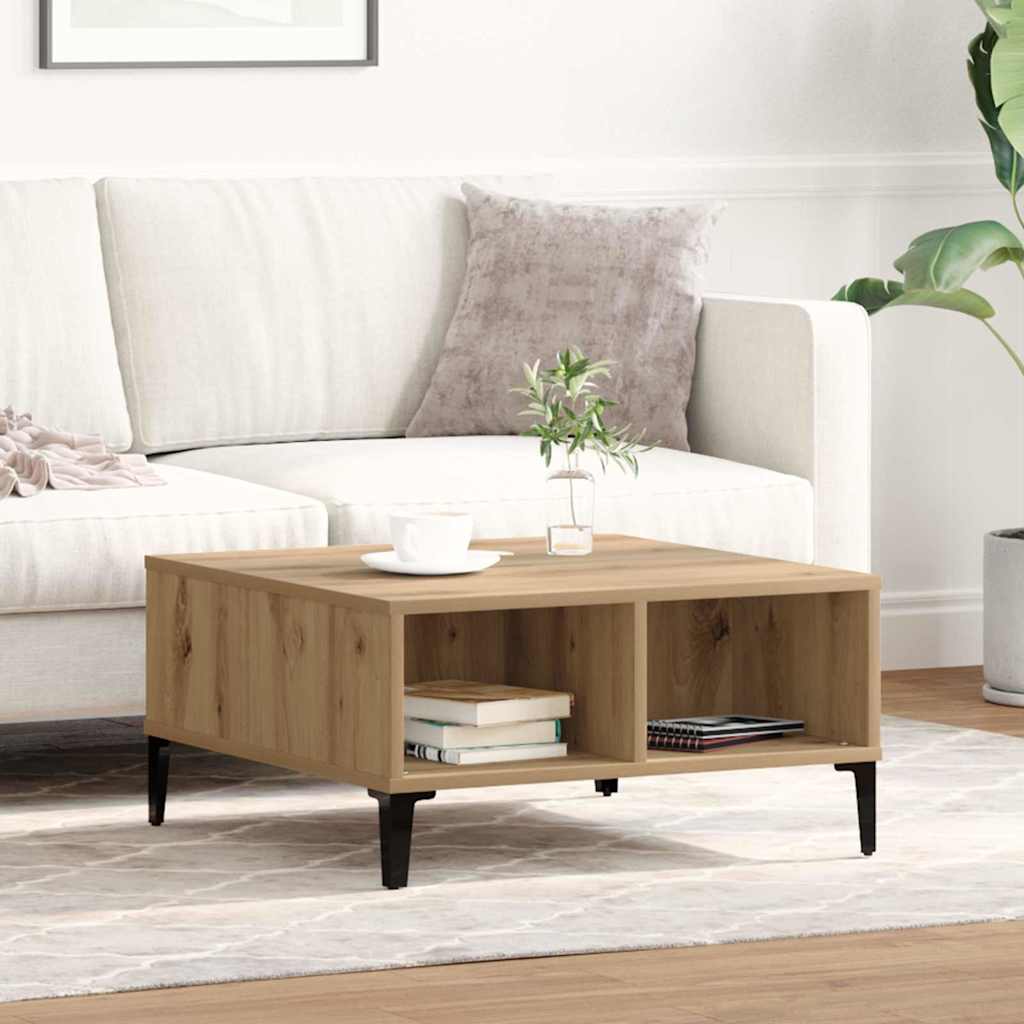 Coffee Table 60X60X30 Cm Engineered Wood