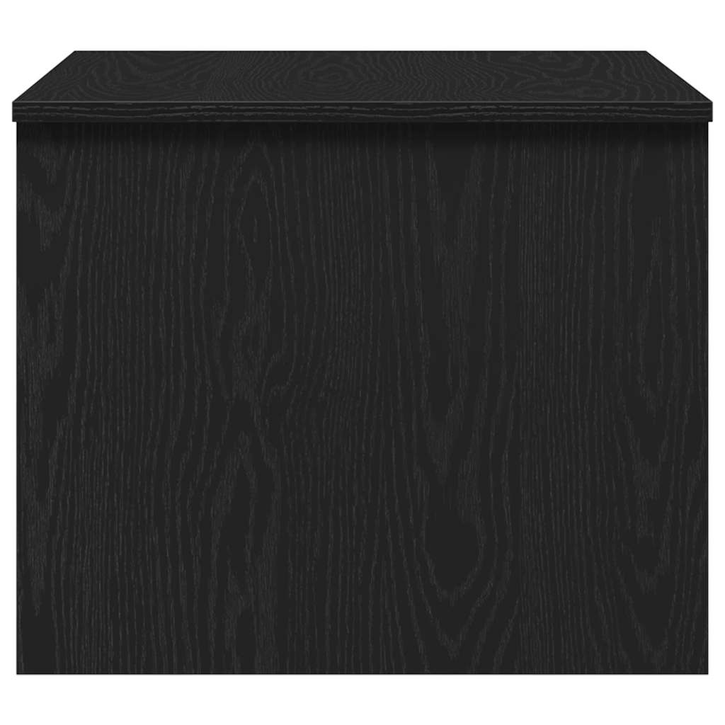 Coffee Table Black Oak 80 X 50.5 X 41.5 Cm Engineered Wood