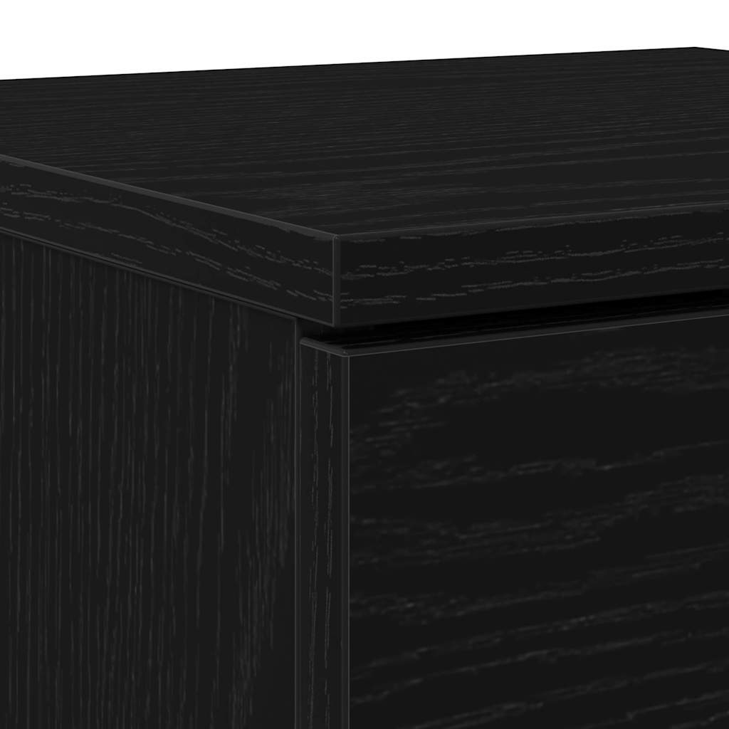 Sideboard With Drawer 30 X 30 X 70 Cm Engineered Wood