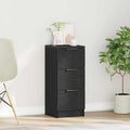 Sideboard With Drawer 30 X 30 X 70 Cm Engineered Wood