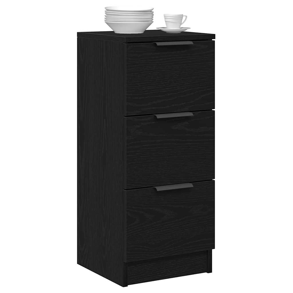 Sideboard With Drawer 30 X 30 X 70 Cm Engineered Wood