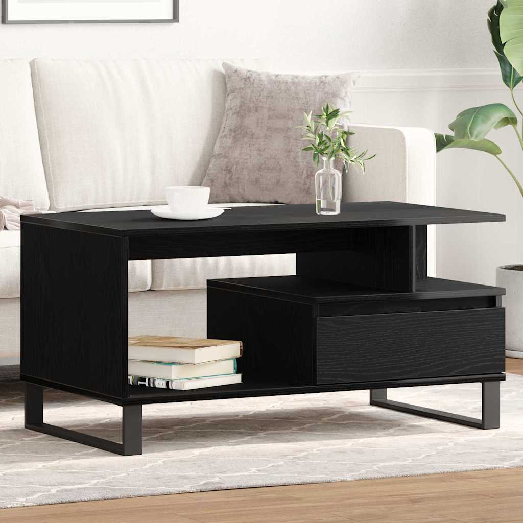 Coffee Table 90X49X45 Cm Engineered Wood
