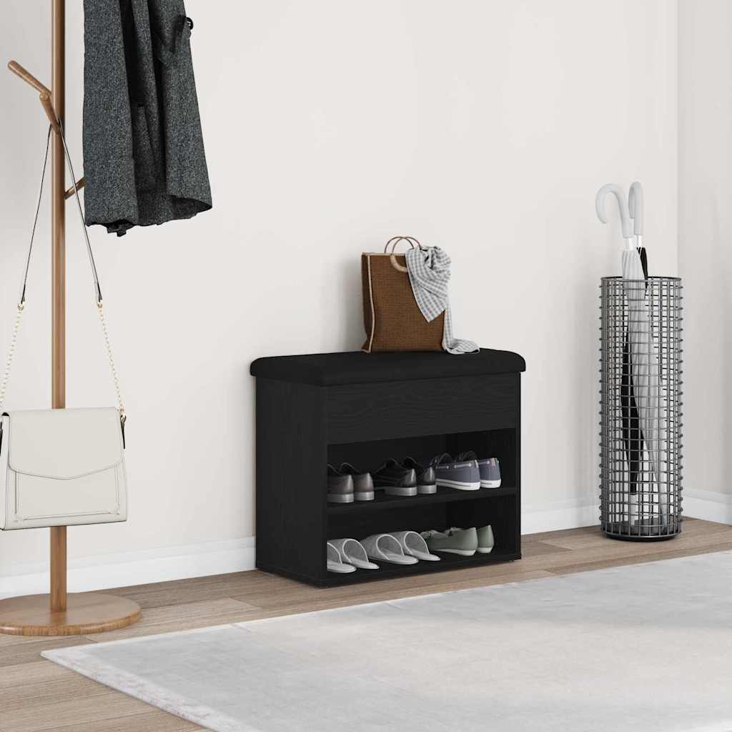 Storage Bench 62 X 32 X 50 Cm Engineered Wood