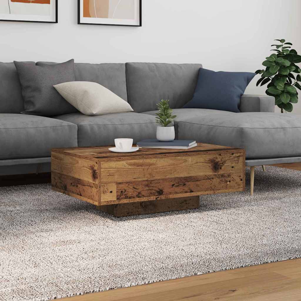 Coffee Table With Led Lights