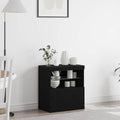 Sideboard With Led Lights 60X37X67 Cm