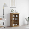 Sideboard With Led Lights 60.5X37X100 Cm
