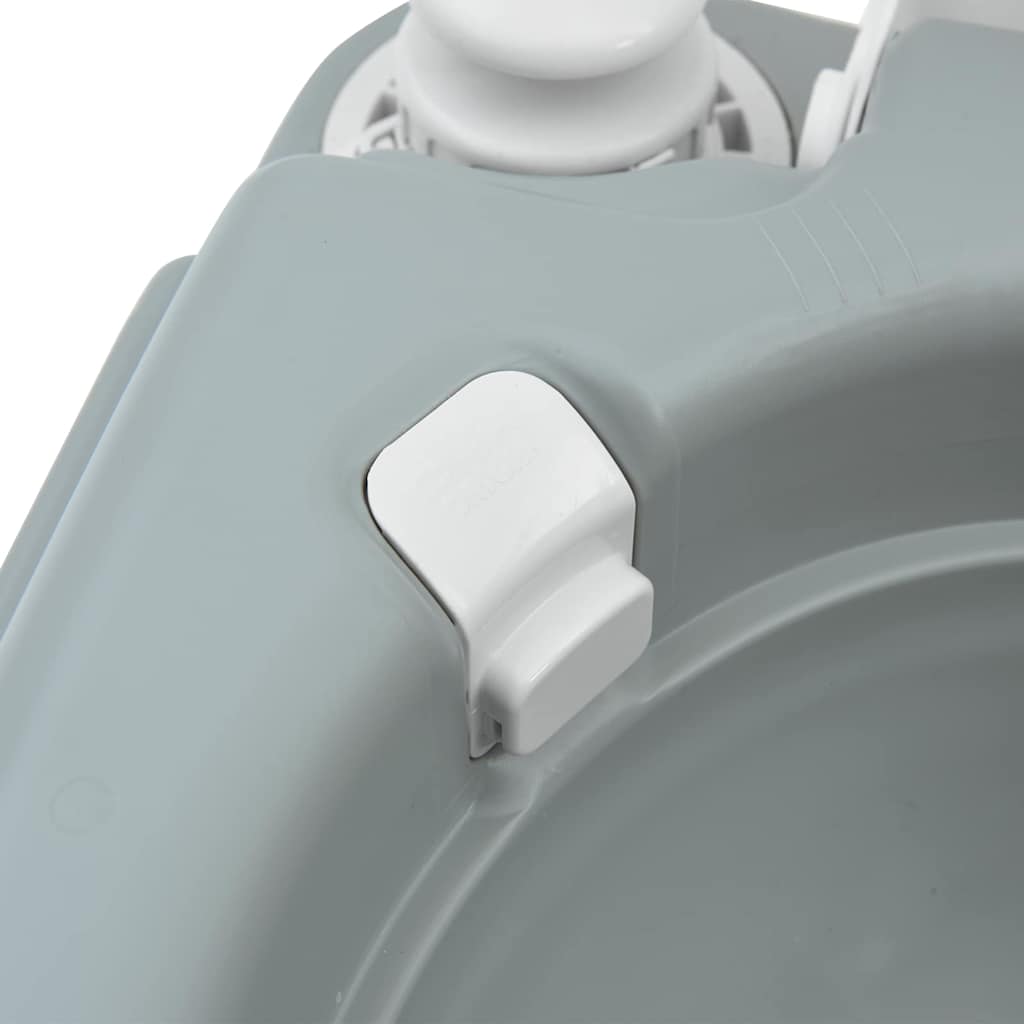 Camping Toilet Grey 41.5 X 36.5 X 42 Cm