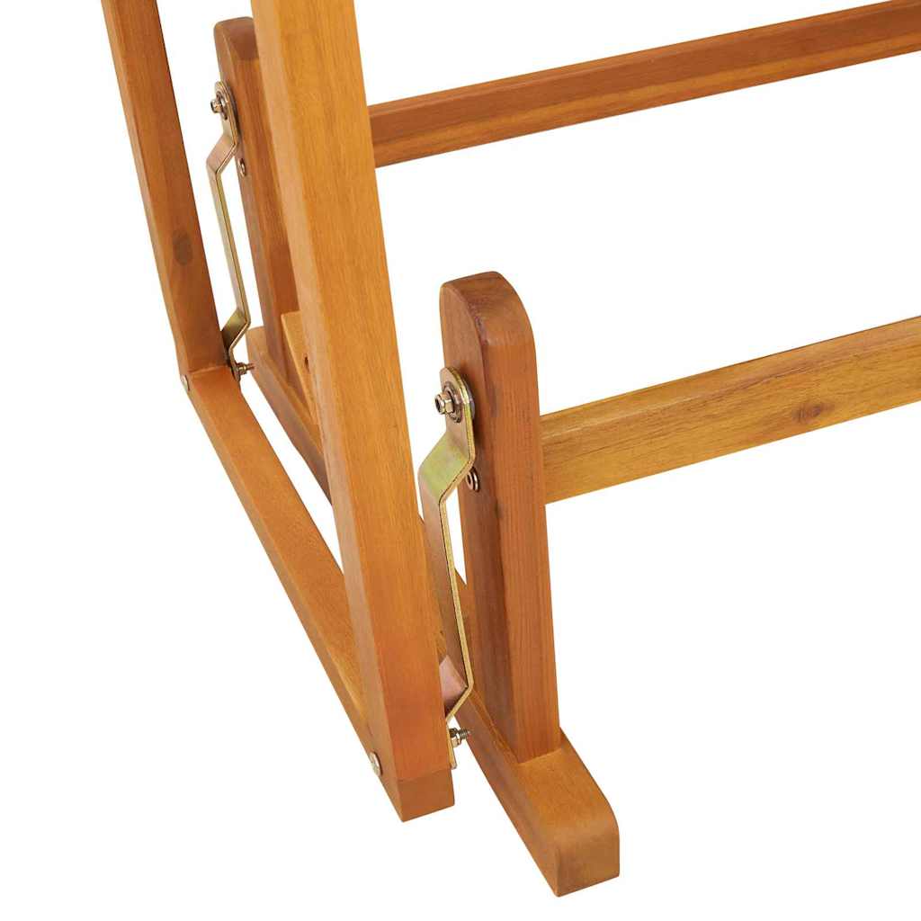 Outdoor Bench 110Cm Acacia Garden Swing Hanging Patio Seat Wooden Furniture X-Cr