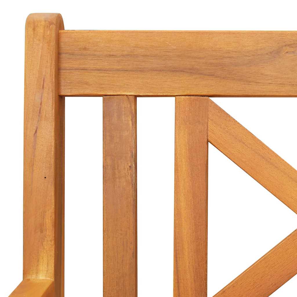 Outdoor Bench 110cm Acacia Garden Swing Hanging Patio Seat Wooden Furniture X-cr