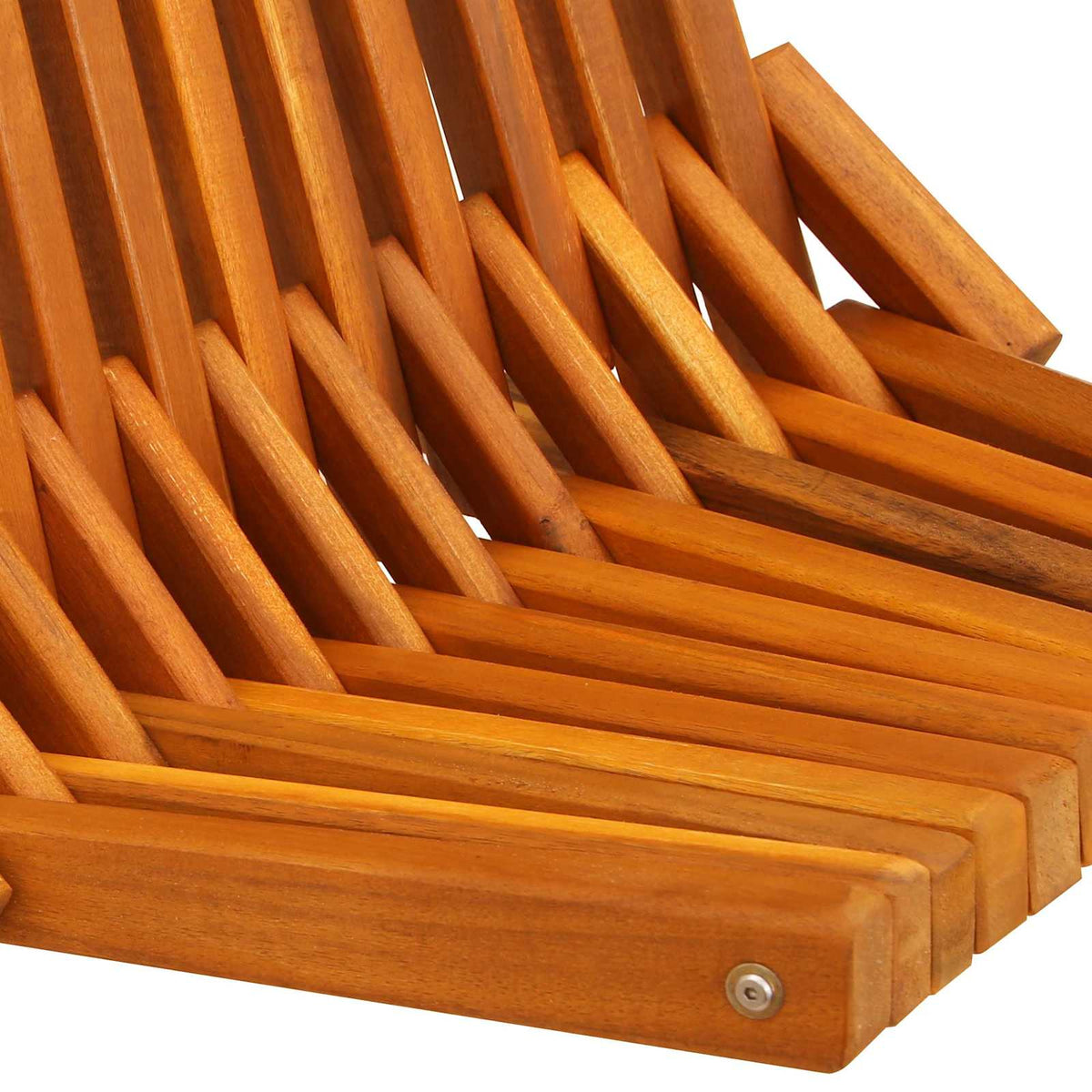 Outdoor Chair Garden Chairs Set of 2 Solid Acacia Wood Patio Dining Brown 69 cm