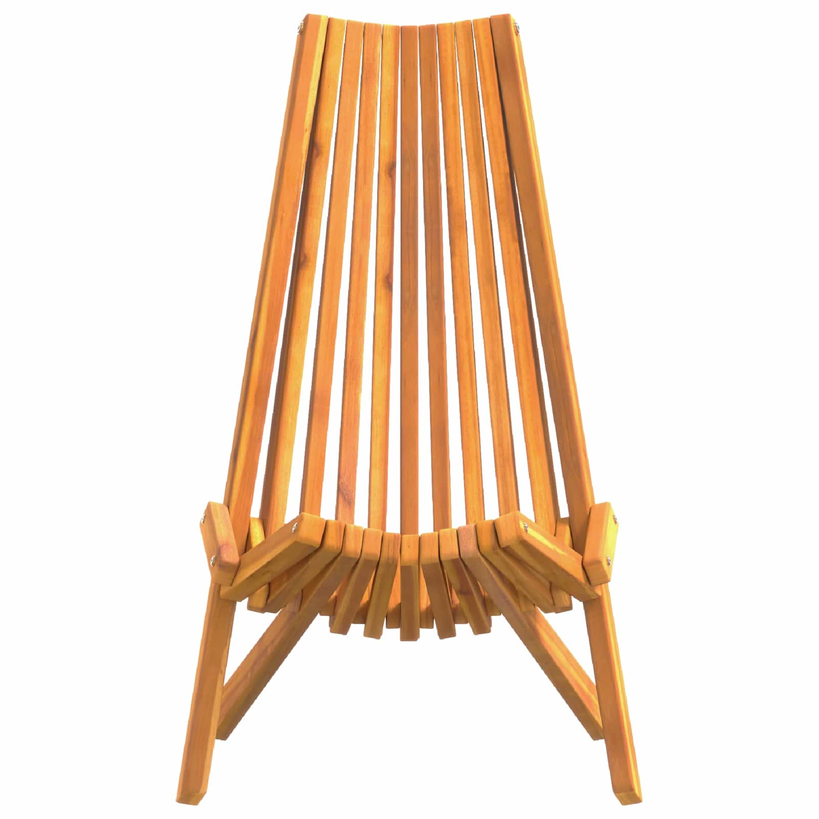 Chair 2 Pcs Brown 69 X 56 X 84 Cm Solid Acacia Wood