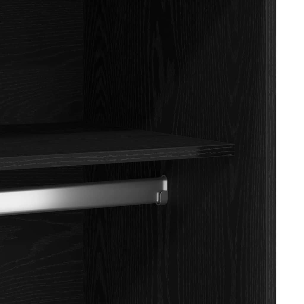 Wardrobe With Shelf Engineered Wood