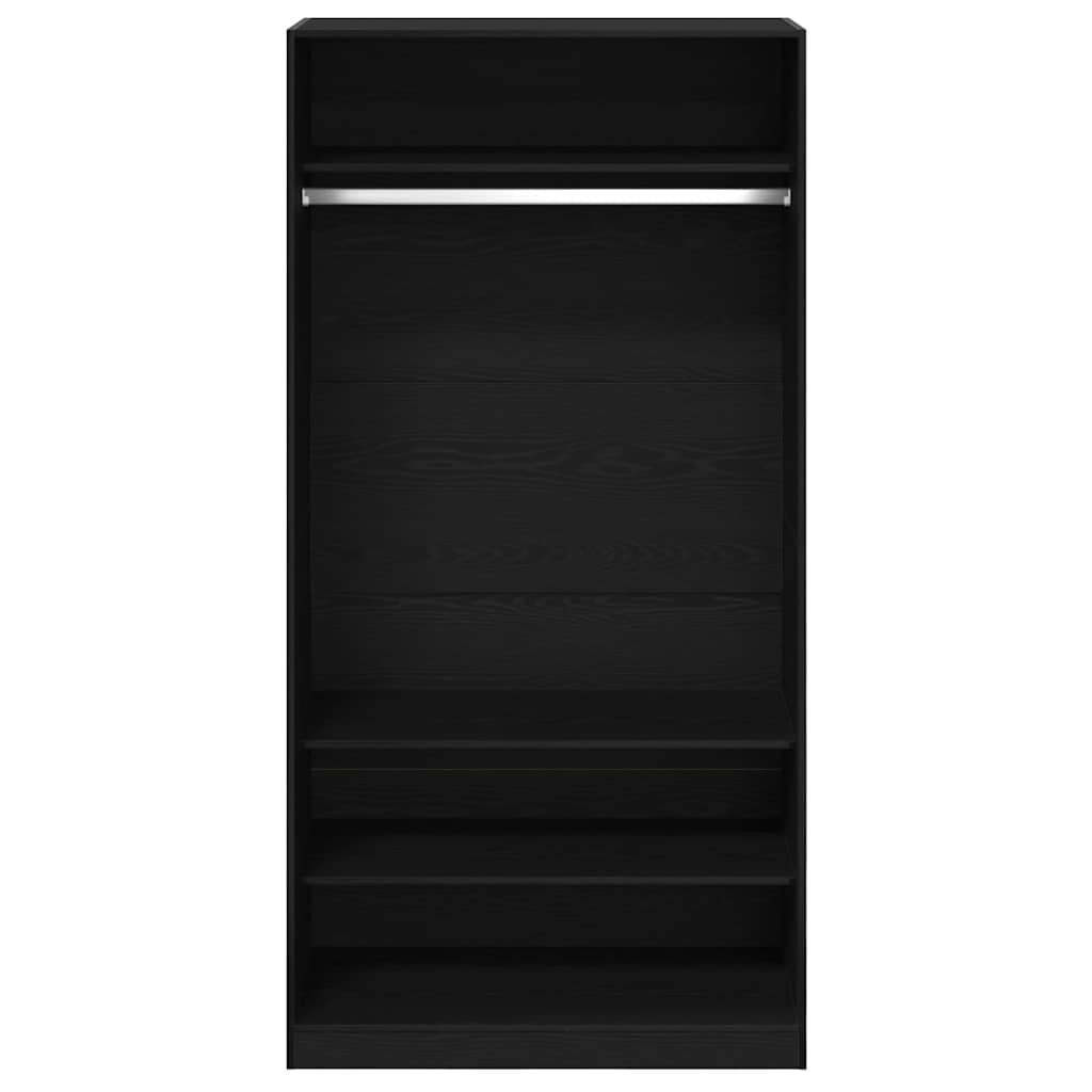 Wardrobe With Shelf Engineered Wood