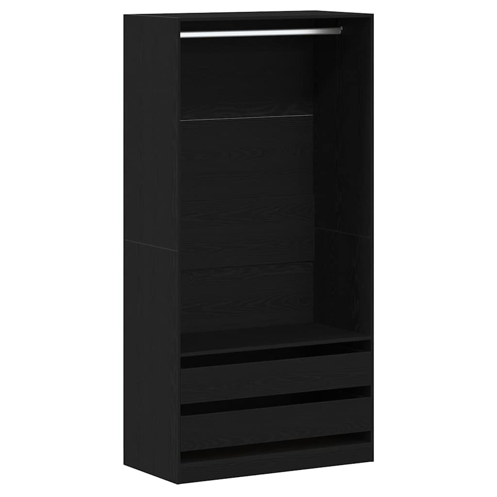Wardrobe With Shelf Engineered Wood