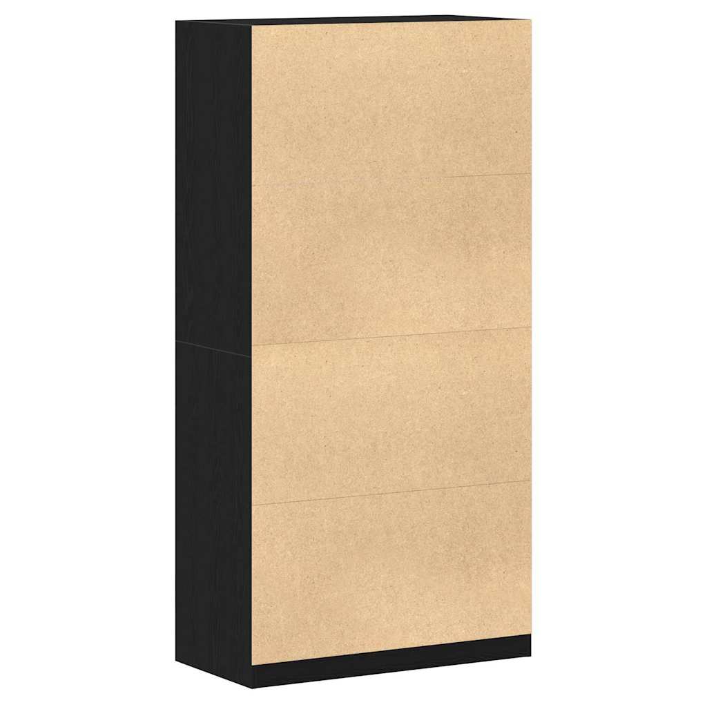 Wardrobe With Shelf Engineered Wood