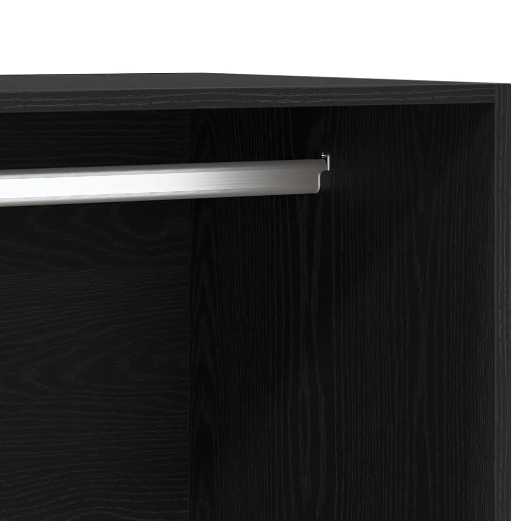 Wardrobe With Drawer Engineered Wood