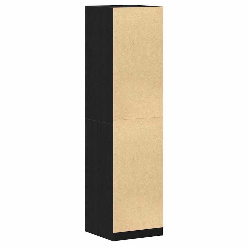 Wardrobe With Drawer Engineered Wood