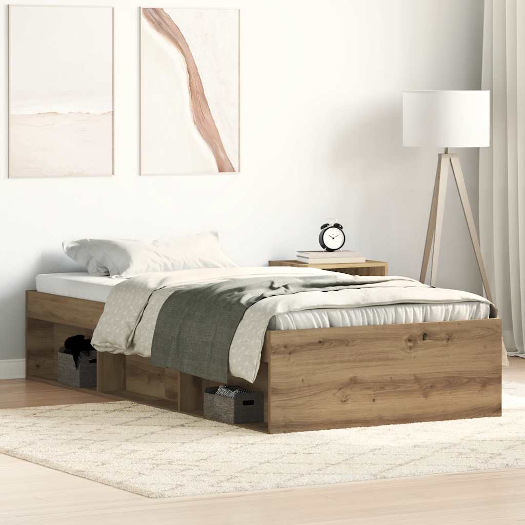 Bed Frame Without Mattress Engineered Wood
